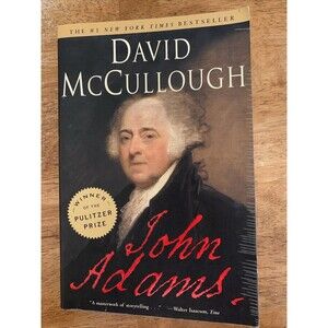 John Adams by David McCullough‎ 2002 Touchstone Paperback 1st Ed. Never read